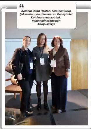 Ataşehir Kent Konseyi Kadın Meclisi, Uluslararası Feminist Deneyimler Konferansı'na Katıldı